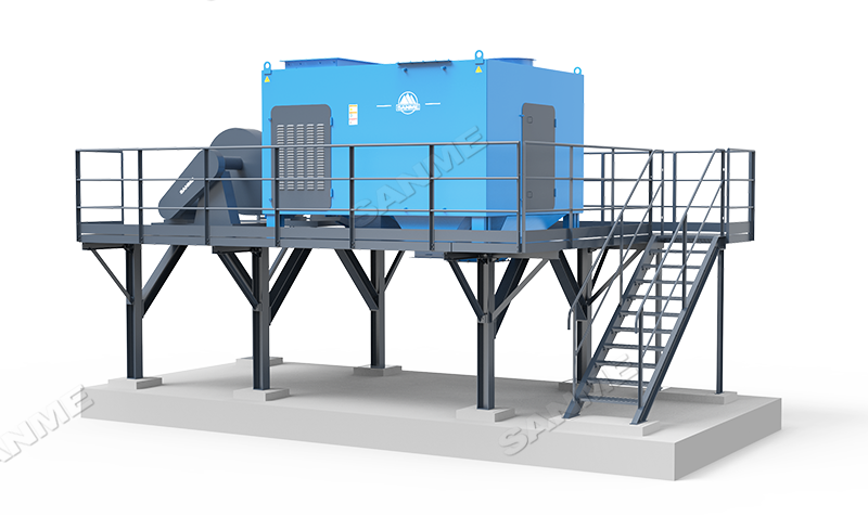 风选除轻物质系统：SMW系列轻飘物分离机