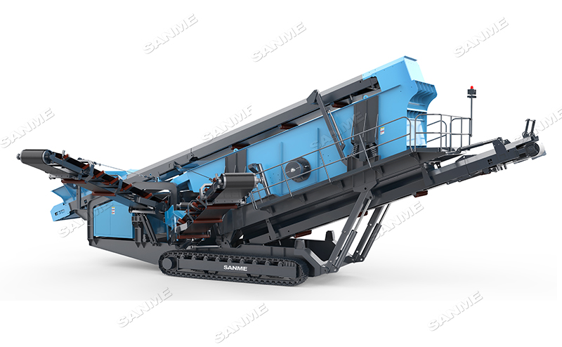 山美MP-S系列履带移动式筛分站