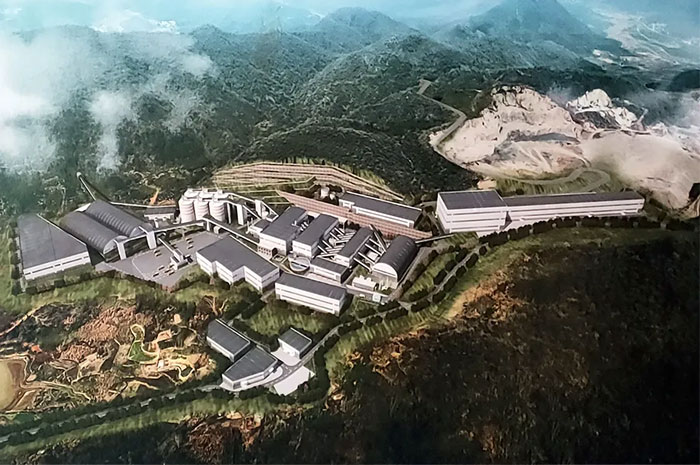 山美大型反击式破碎机服务于江西骨料项目