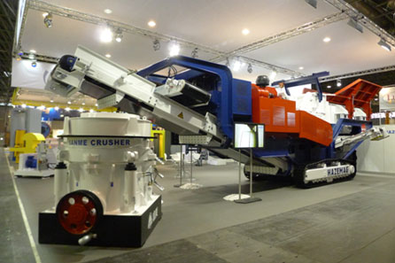 上海山美与德国HAZEMAG以联合参展的形式成功亮相Intermat 2012展会