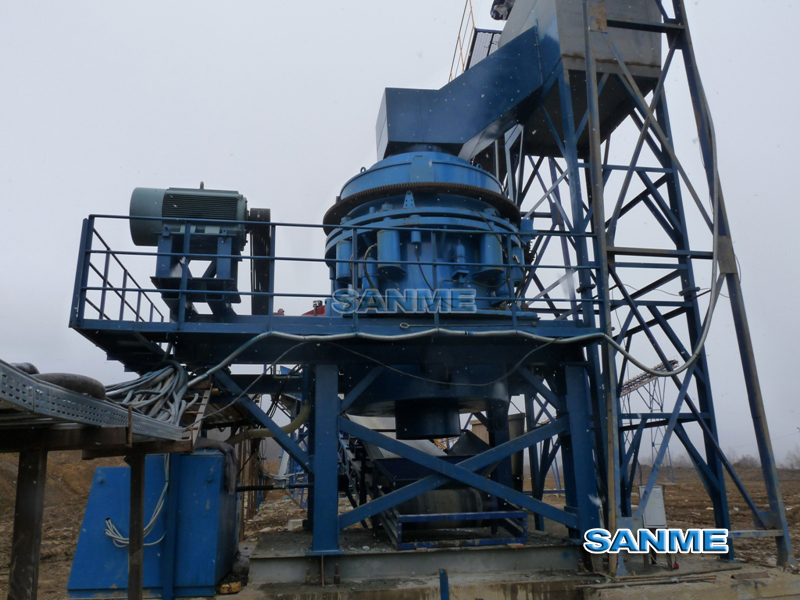 热烈庆祝上海山美在俄罗斯蛇纹岩破碎筛分项目正式启动