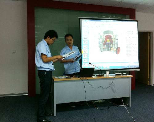 山美开展新产品知识普及会议