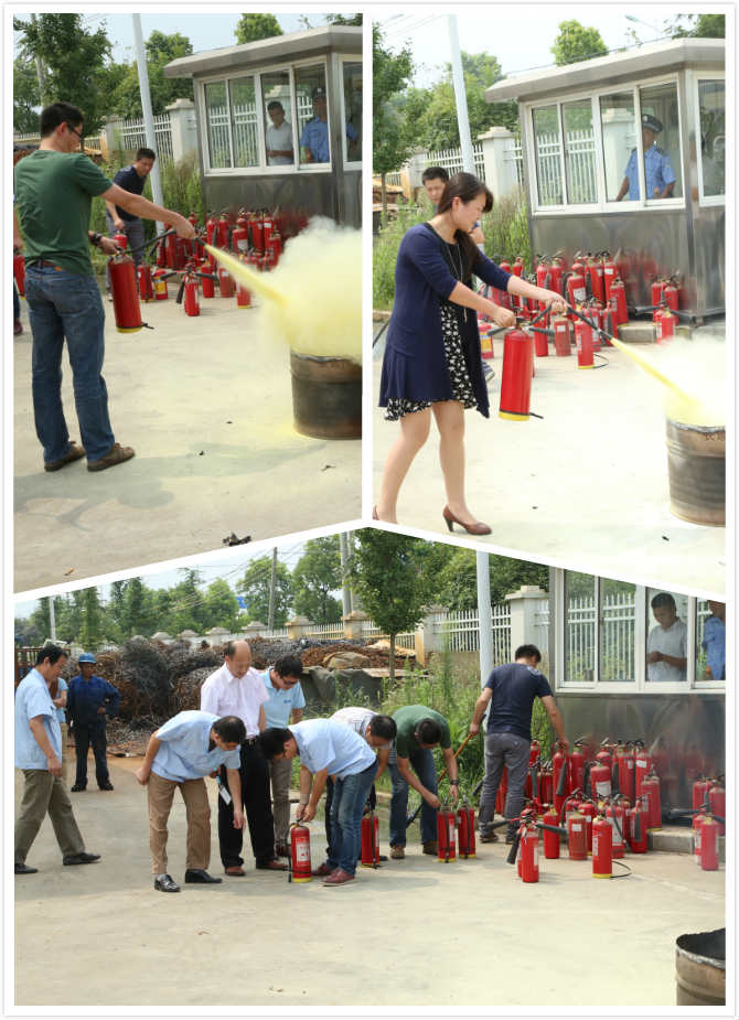 山美举办“消防演习”全员参与 安全工作