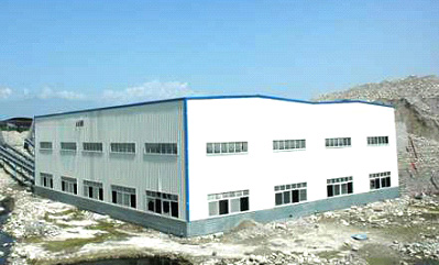 山美地震灾区建筑垃圾资源化示范生产线成功验收