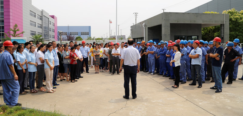 山美举办2015年度消防演习