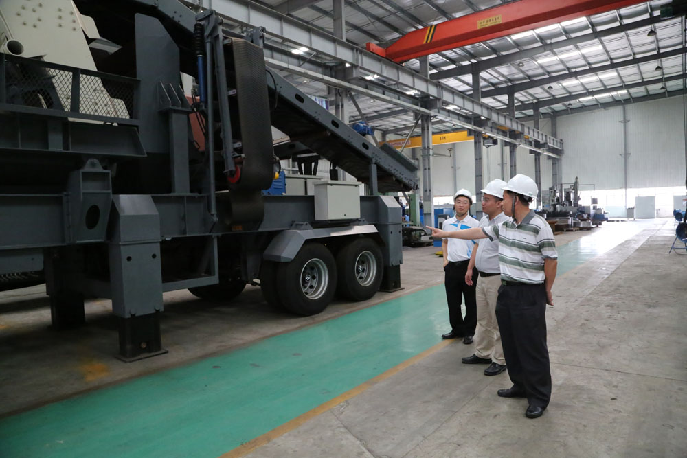 建筑垃圾资源化委员会秘书长赴山美考察