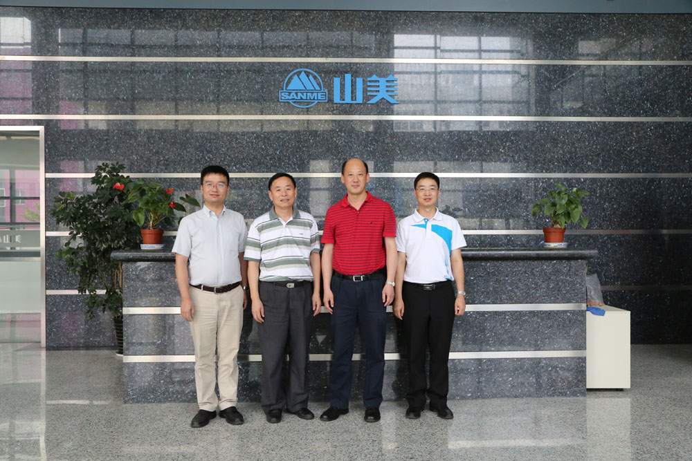 建筑垃圾资源化委员会秘书长赴山美考察