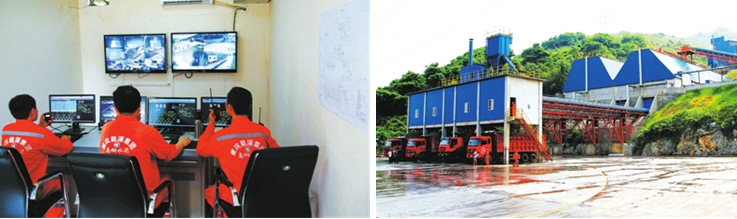 山美客户建渝黔地区代表性环保砂石骨料生产基地