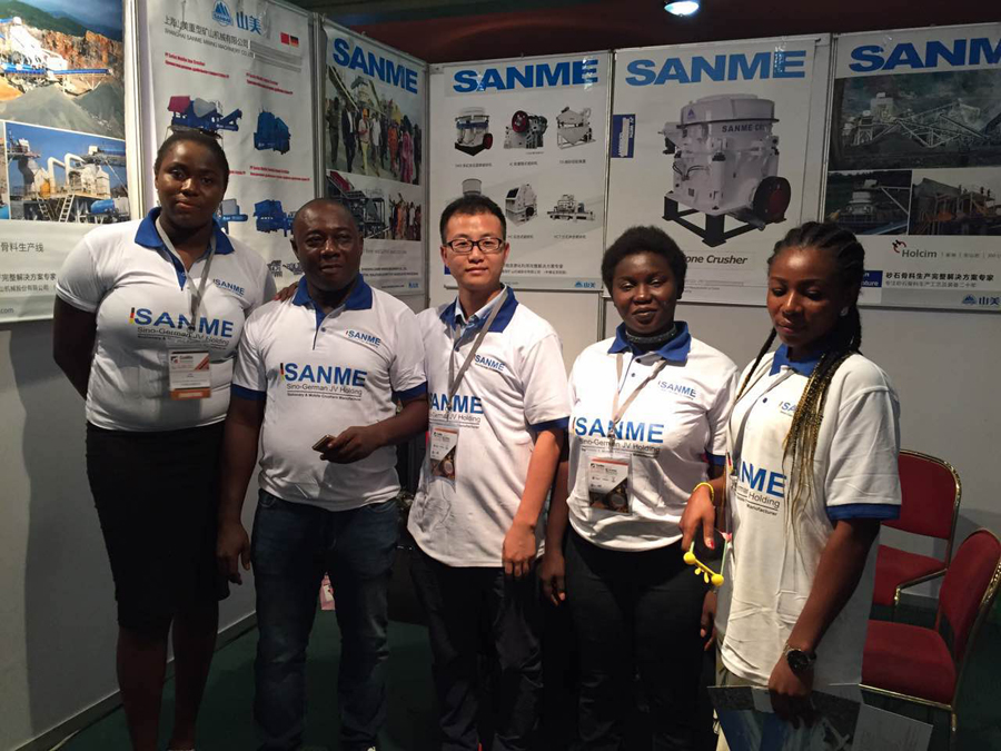 山美股份尼日利业销售团队