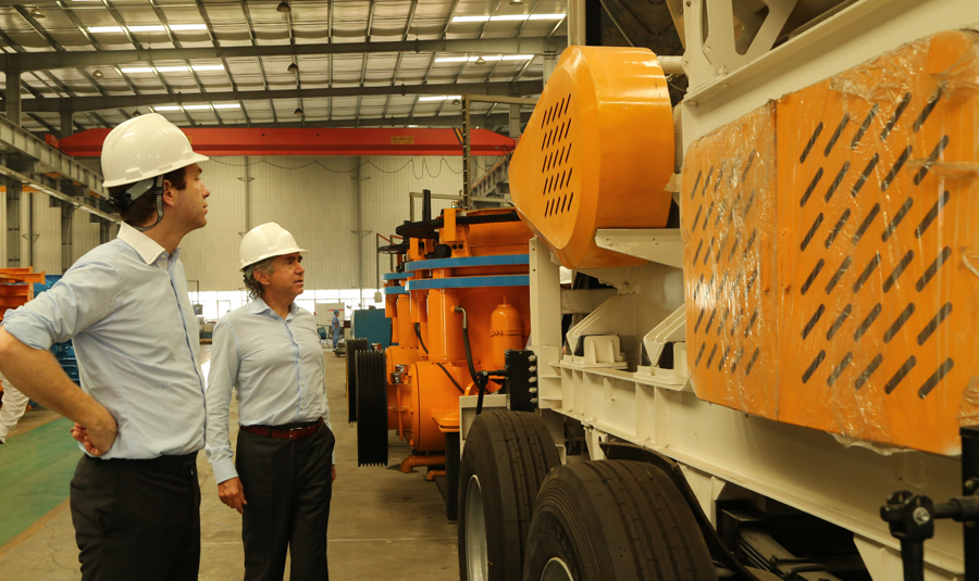 德国SK集团董事长莅临山美股份出席合资公司董事会