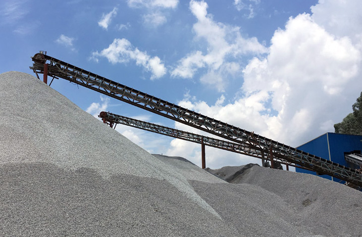 山美股份高性能破碎设备助力广东时产1700吨花岗岩骨料项目