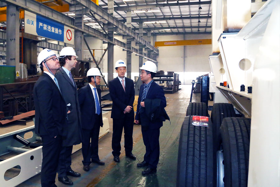 信心满满|德国SK集团新任董事长莅临山美股份参加合资公司年度董事会