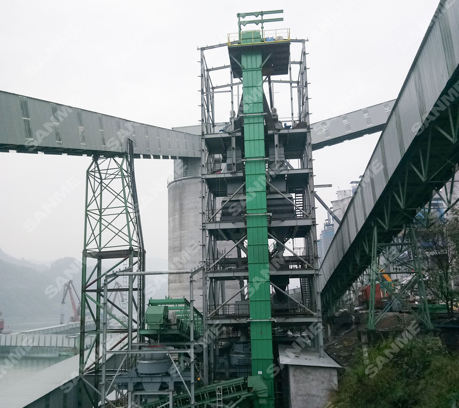 山美股份承建的东方希望精品楼站式机制砂生产工厂调试成功