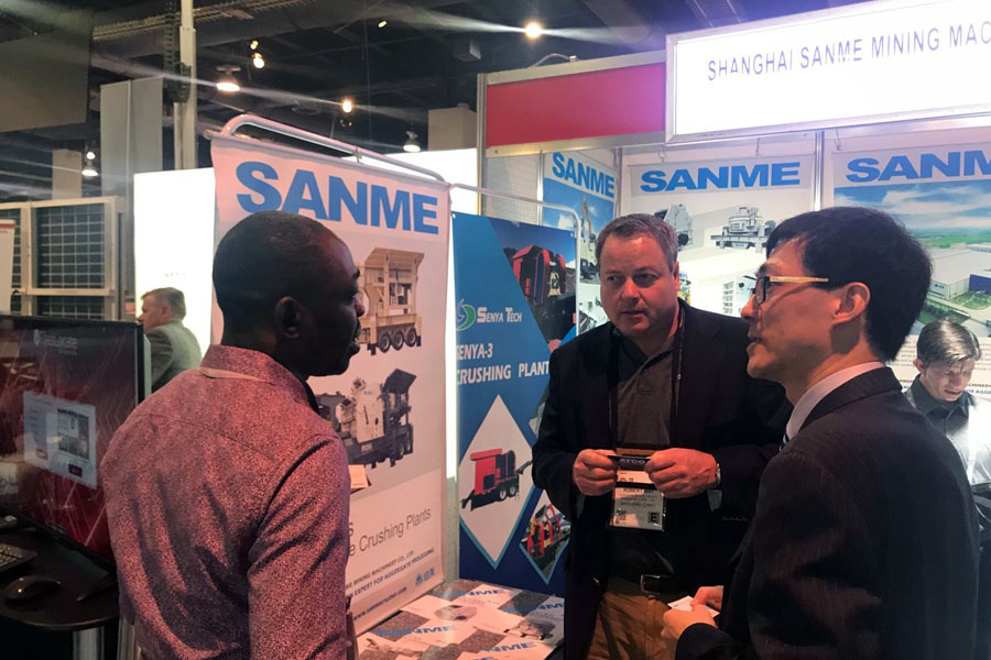 疫情挡不住走出去的脚步，山美股份亮相美国工程机械博览会(CONEXPO-CON/AGG)向世界展示产品及服务