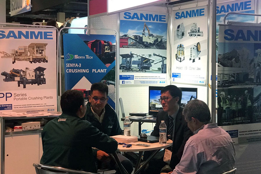 疫情挡不住走出去的脚步,山美股份亮相美国工程机械博览会(CONEXPO-CON/AGG)向世界展示产品及服务