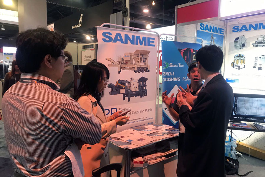 疫情挡不住走出去的脚步,山美股份亮相美国工程机械博览会(CONEXPO-CON/AGG)向世界展示产品及服务