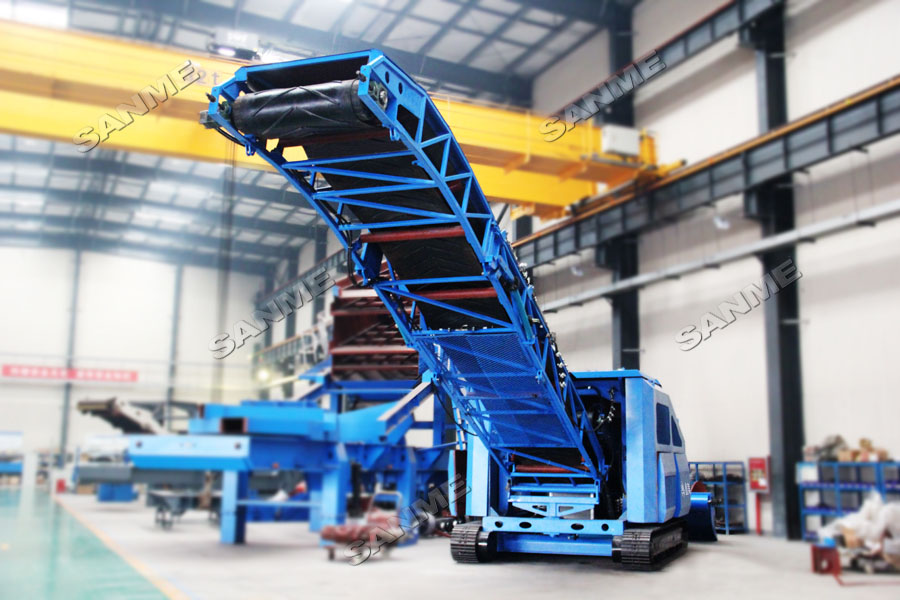 看山美股份履带式取料机如何为砂石矿山年“赚”900万元