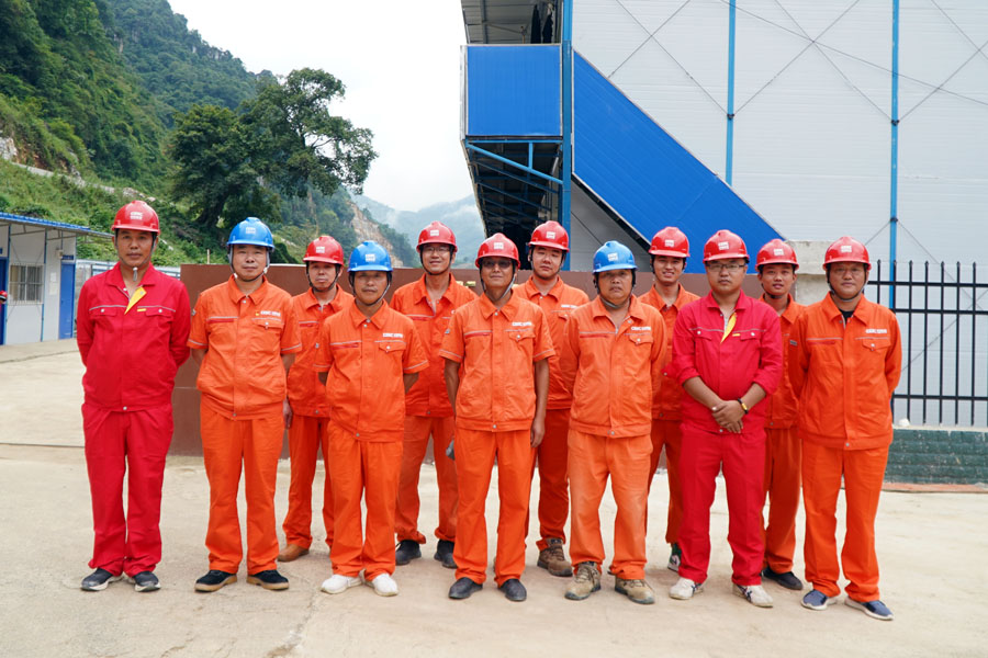 【制砂楼投产】上海山美股份精品制砂楼助力葛洲坝集团田西高速公路项目顺利进行