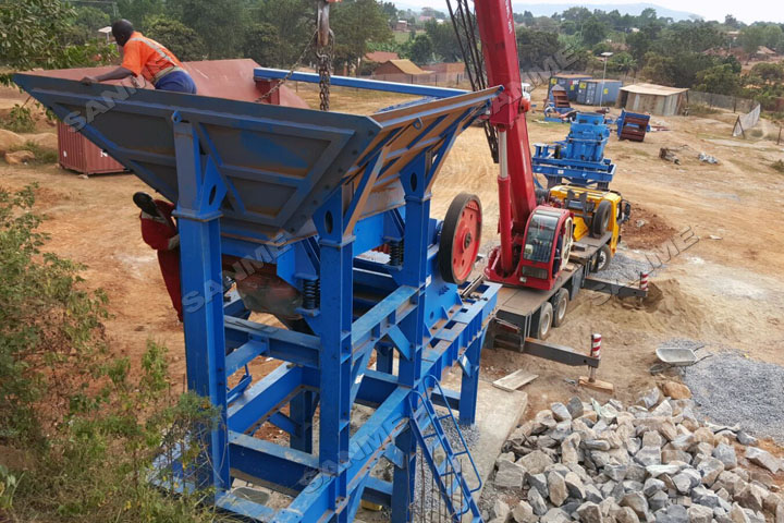 上海山美股份高性能破碎筛分装备奔赴尼日利亚 服务于当地花岗岩骨料项目