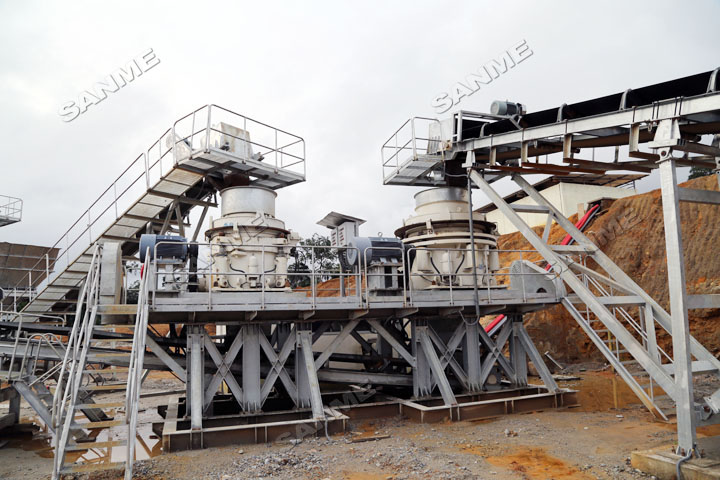 上海山美股份高性能破碎筛分装备奔赴尼日利亚 服务于当地花岗岩骨料项目