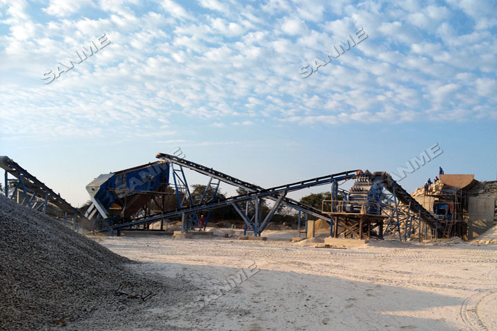 上海山美股份高性能破碎筛分装备奔赴尼日利亚 服务于当地花岗岩骨料项目