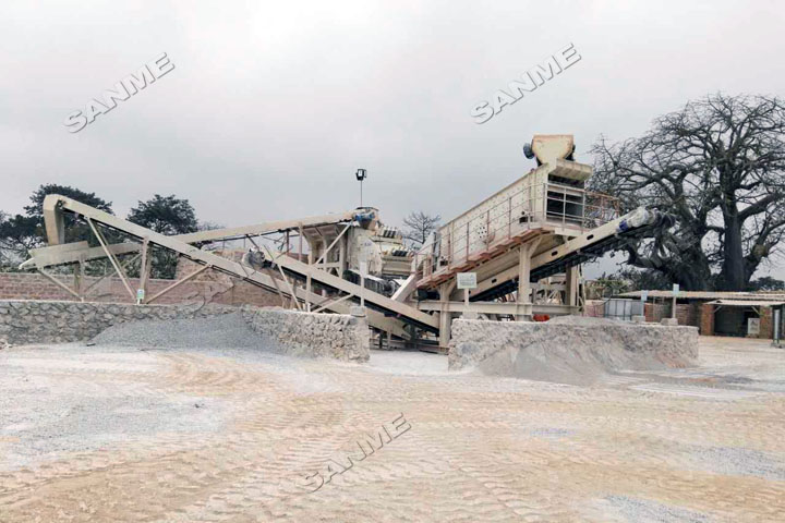 上海山美股份高性能破碎筛分装备奔赴尼日利亚 服务于当地花岗岩骨料项目