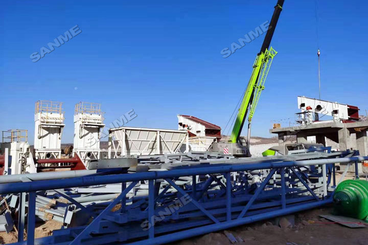 山美集团高性能破碎筛分装备服务于“中国石城”山东五莲年产400万吨花岗岩尾矿制砂项目