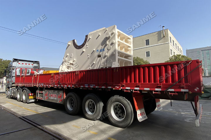 新年发货忙｜上海山美股份高性能破碎筛分装备发往安徽铜陵，服务于当地年产300万吨骨料生产线