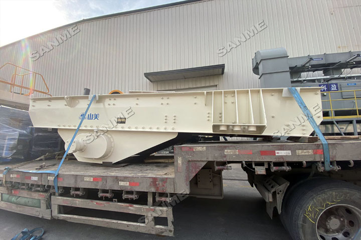 新年发货忙｜上海山美股份高性能破碎筛分装备发往安徽铜陵，服务于当地年产300万吨骨料生产线