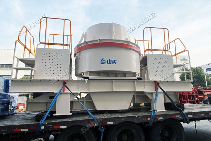 新年发货忙｜上海山美股份高性能破碎筛分装备发往安徽铜陵，服务于当地年产300万吨骨料生产线