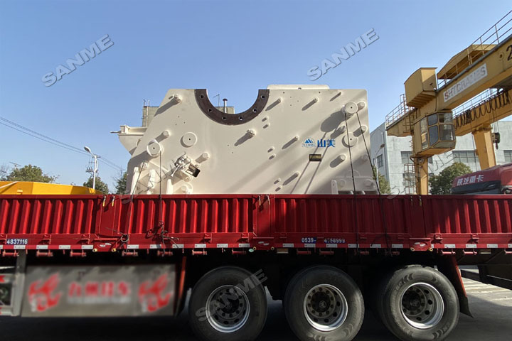 新年发货忙｜上海山美股份高性能破碎筛分装备发往安徽铜陵，服务于当地年产300万吨骨料生产线