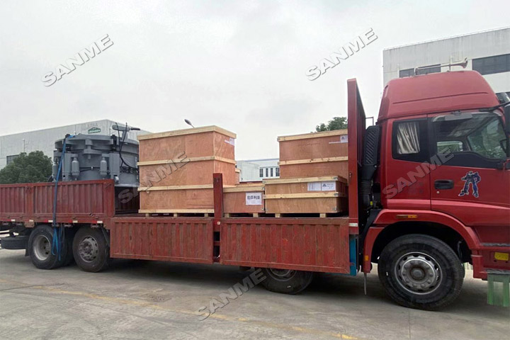 新年发货忙｜上海山美股份尼日利亚花岗岩骨料项目所需高性能破碎筛分装备均已发出