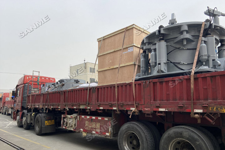 新年发货忙｜上海山美股份尼日利亚花岗岩骨料项目所需高性能破碎筛分装备均已发出