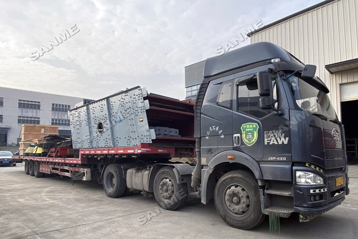 新年发货忙｜上海山美股份尼日利亚花岗岩骨料项目所需高性能破碎筛分装备均已发出