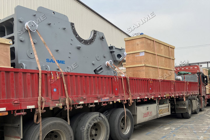 新年发货忙｜上海山美股份尼日利亚花岗岩骨料项目所需高性能破碎筛分装备均已发出