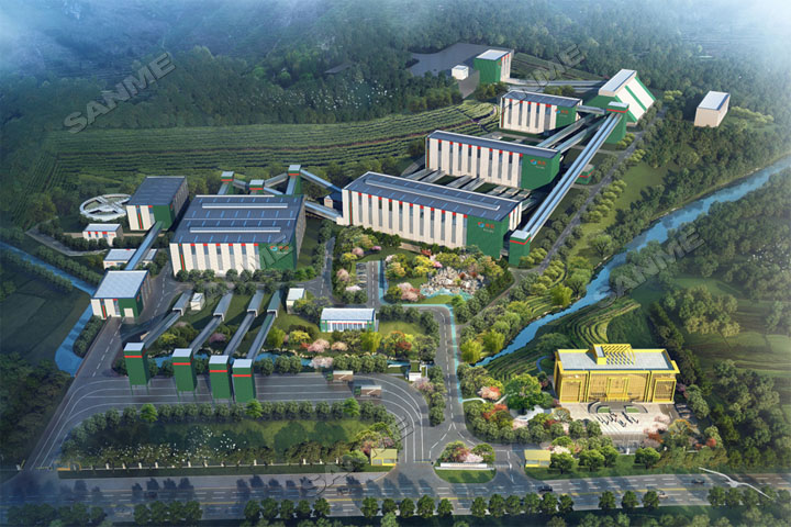 喜讯｜上海山美股份高性能圆锥破碎机和制砂机将服务于河南信阳时产1400吨花岗岩尾矿综合利用生产线