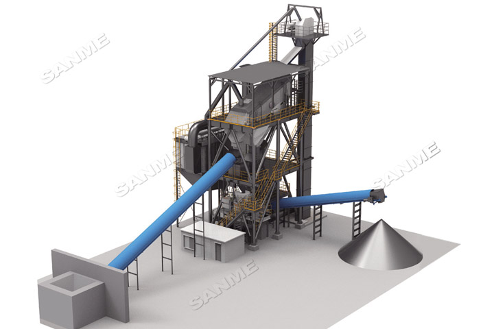 上海山美股份C系列制砂楼即将服务于广州建筑固废再生机制砂生产项目