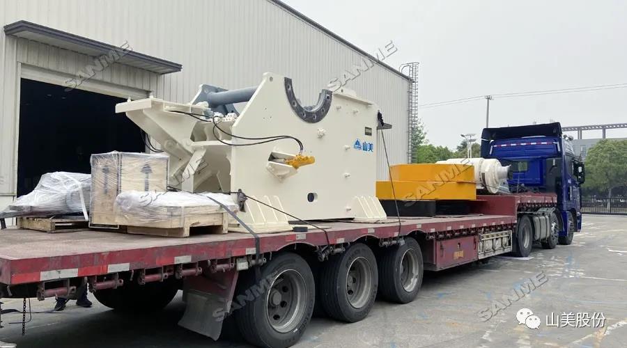 新项目｜上海山美股份高性能建筑固废处理装备助力山东济宁建筑固废资源化利用项目