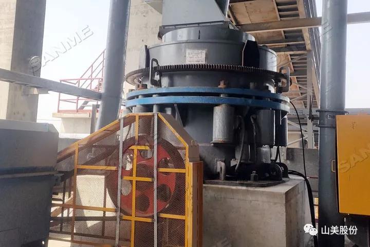 上海山美股份助力江苏盐城年产300万吨河卵石机制砂石项目