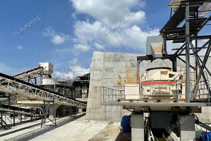 山美项目｜安徽铜陵年产400万吨的石灰石骨料生产线蓄势待发