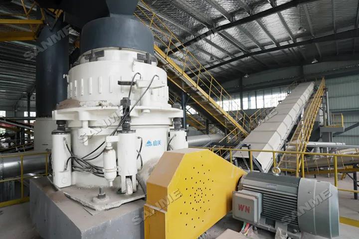 关注｜上海山美股份承建的江苏盐城建筑固废绿色循环再利用项目正式投入运营