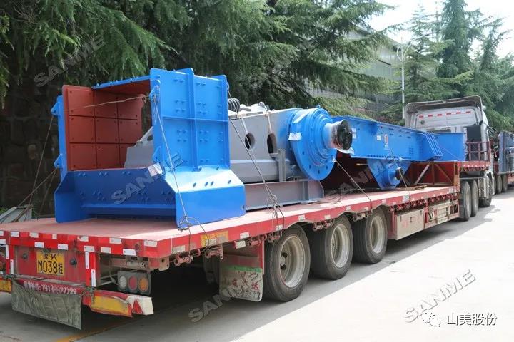 发货｜山美集团高性能破碎筛分装备助力东南亚玄武岩骨料生产项目