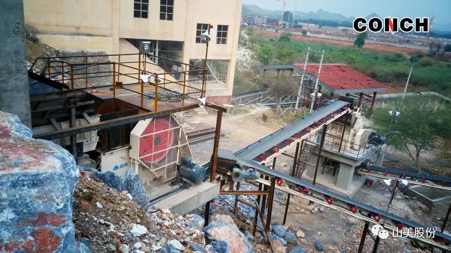 发货｜山美集团高性能破碎筛分装备助力东南亚玄武岩骨料生产项目