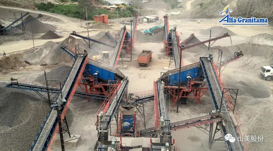 发货｜山美集团高性能破碎筛分装备助力东南亚玄武岩骨料生产项目