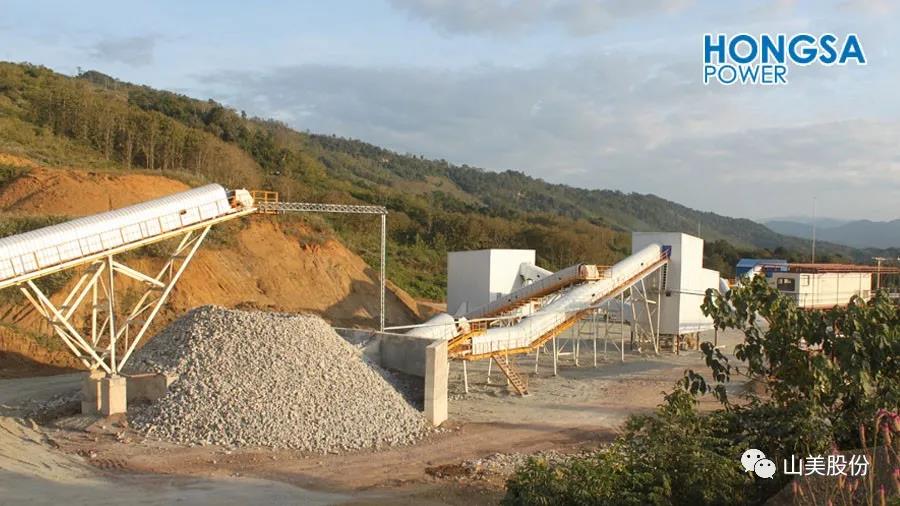 发货｜山美集团高性能破碎筛分装备助力东南亚玄武岩骨料生产项目