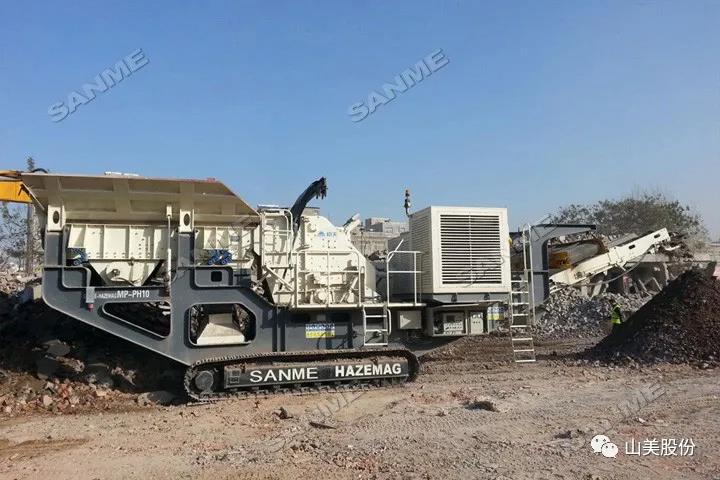 上海山美股份｜深耕履带移动式破碎筛分市场，为客户缔造卓越价值