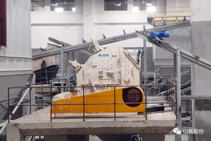项目|山美高性能建筑固废处理装备服务于上海年处理70万吨建筑固废资源化项目