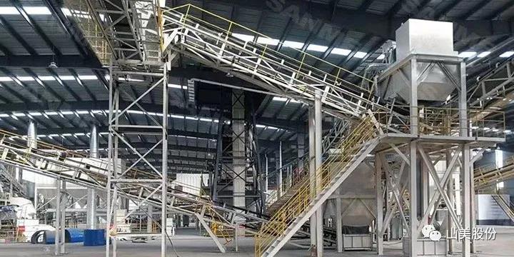 固废资源化｜上海山美股份再次助力江苏盐城建筑拆除垃圾及装修垃圾联合处理项目