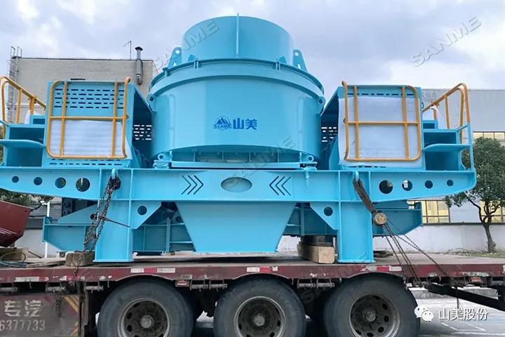 上海山美股份高性能制砂机助力华润水泥（贵港）年产240万吨机制砂项目