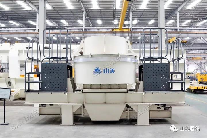 上海山美股份高性能制砂机助力华润水泥（贵港）年产240万吨机制砂项目